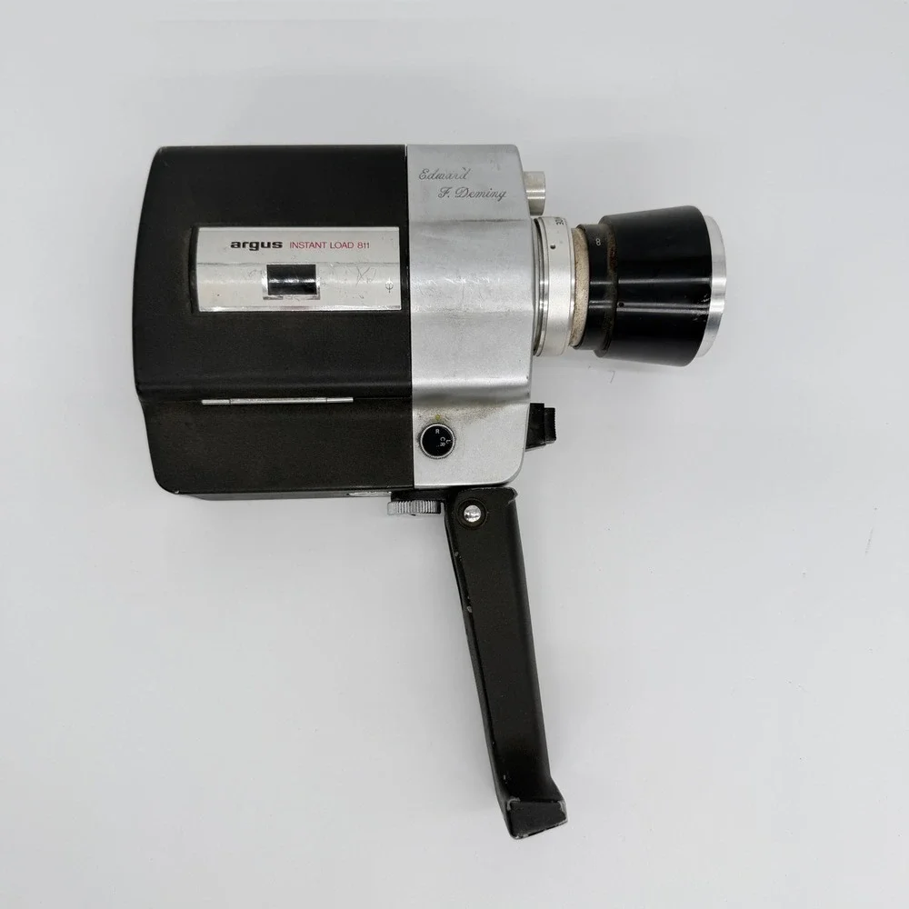 Argus Instant Load 811 Super Eight Movie Camera Cinepar Zoom 10-30mm Lens Tested